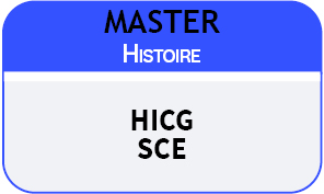 Master Histoire - HICG SCE