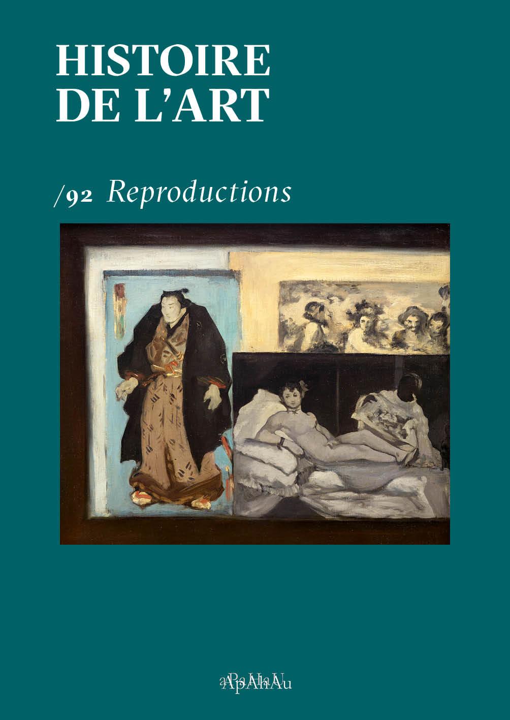 Histoire de l'art n°92 (décembre 2023), coordonné par Emmanuel Lamouche et Matthieu Lett
