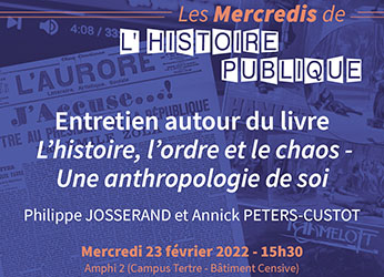 Les mercredis de l'histoire publique - 23 février